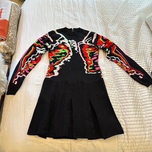 Christopher Kane sweater mini dress in size M